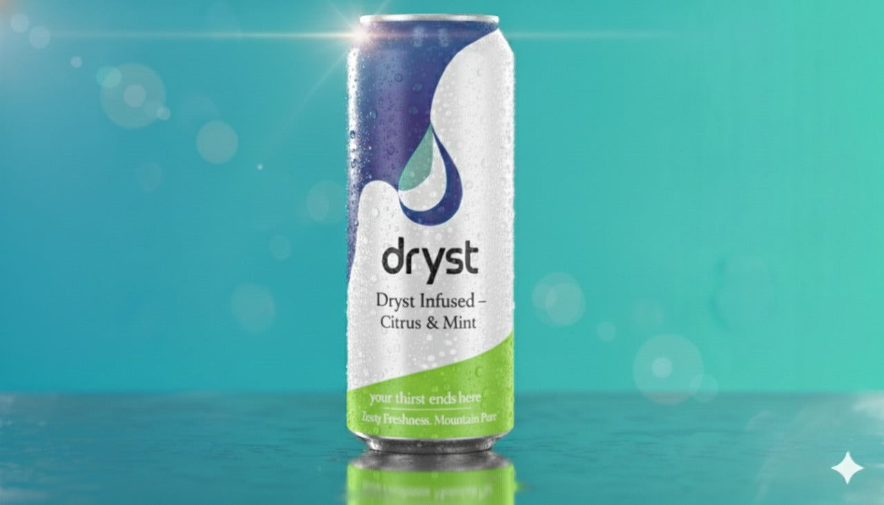 Dryst – Premium Canned Himalayan Water