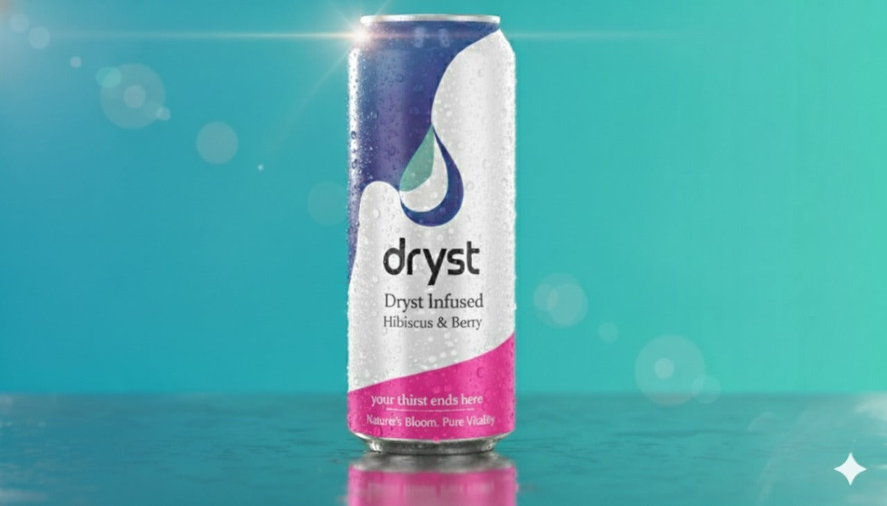 Dryst Infused – Hibiscus & Berry (330 ml)