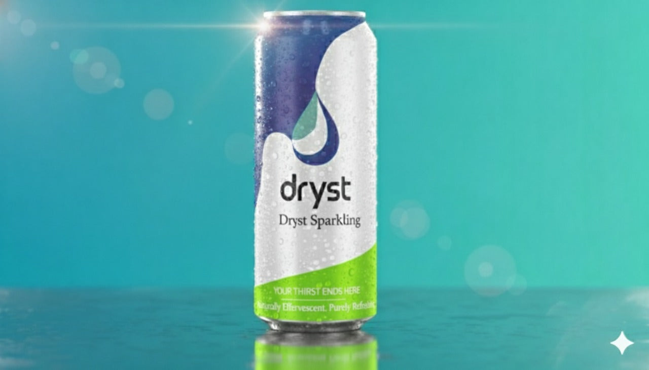 Dryst Sparkling – Himalayan Carbonated Mineral Water (330 ml)